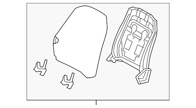 88309-2T120AN3 Деталь SEAT BACK ASSY