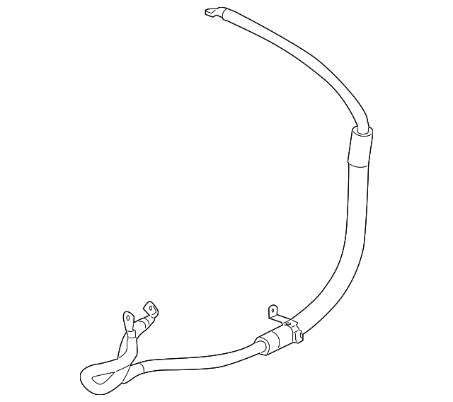 20893088 Деталь POSITIVE CABLE