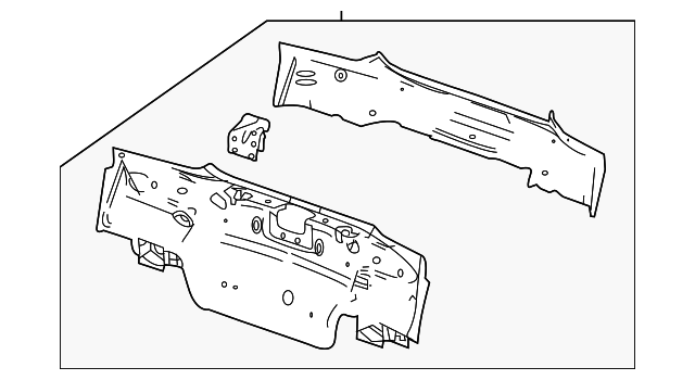 20870151 Деталь REAR BODY PANEL