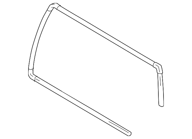 8462367D005PK Деталь GLASS MOLDING