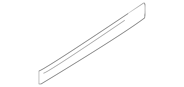 88892961 Деталь BODY SIDE MLDG, LEFT