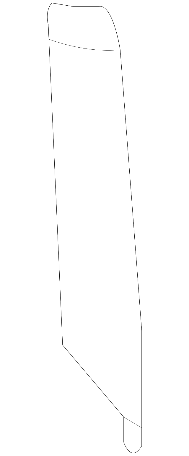 15173928 Деталь BAFFLE, LEFT