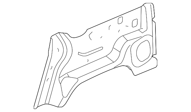 19178301 Деталь INNER PANEL, RIGHT