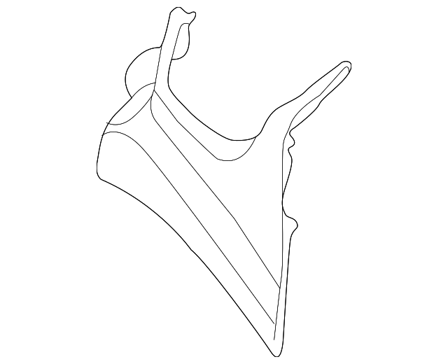 51-43-7-034-379 Деталь STORAGE COMPART, LEFT