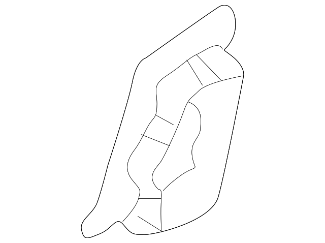 51-43-7-047-765 Деталь FINISH MOLDING, LEFT