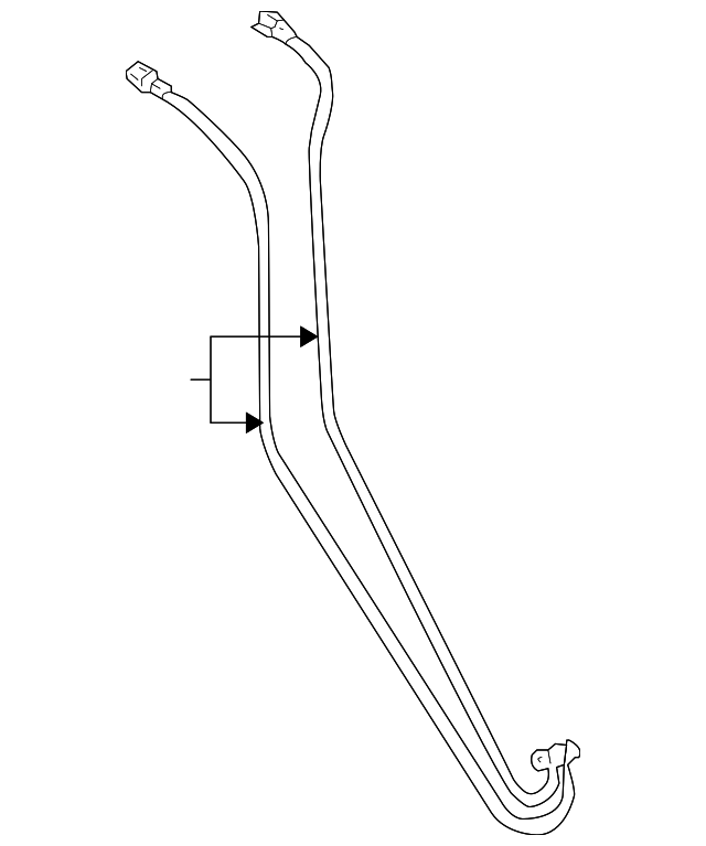 1Y0-871-794-A Деталь PRESSURE HOSE, RIGHT