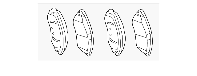 96475176 BRAKE PADS
