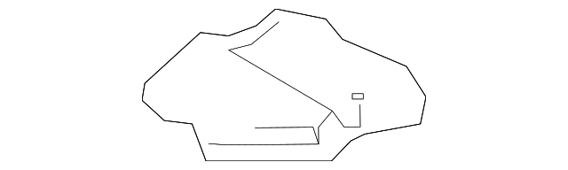 GJ6A5732XF80 Деталь CATCH, RIGHT