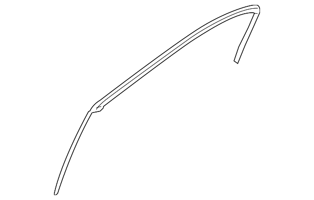 83150-3N000 Деталь UPPER W'STRIP, LEFT