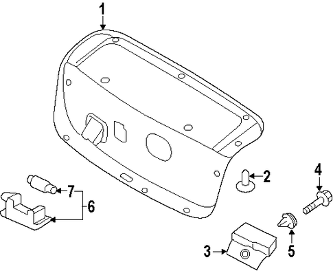 Optima INTERIOR TRIM 9