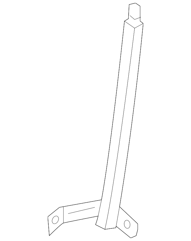 80386-3SB0A Деталь REAR GUIDE, RIGHT