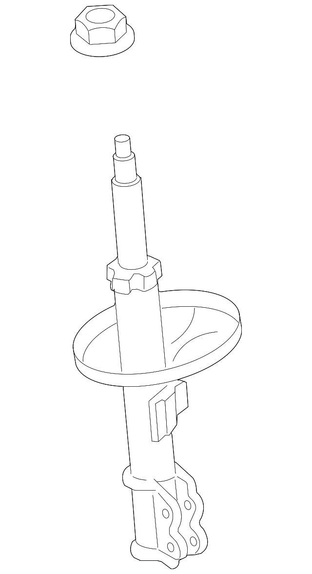 48510-A9882 STRUT, RIGHT
