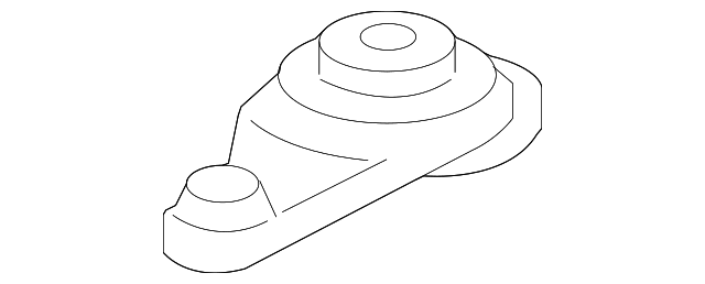 51023-0T010 REAR BRACE, RIGHT