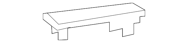 222-910-59-03-9051 Деталь RR END TRACK CVR COVER, LEFT