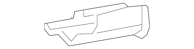 22291900001B88 Деталь RR END TRACK CVR, LEFT