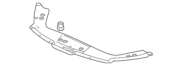 71123-TY4-A40 Деталь COVER, FR. GRILLE