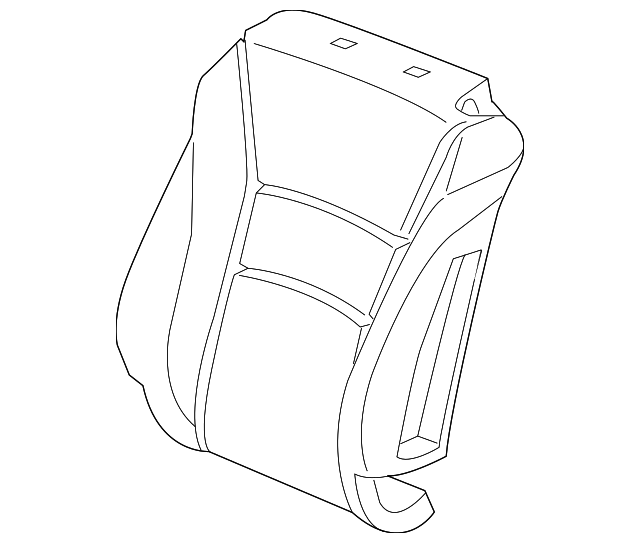 81127-T3L-A21 Деталь PAD, R. FR. SEAT-BACK