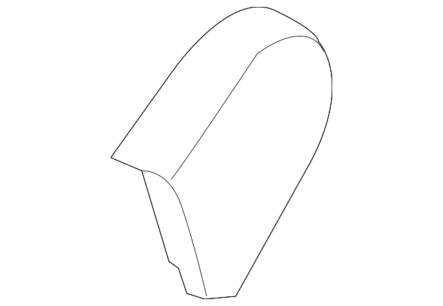 81248-T3L-A01ZA Деталь COVER, R. OUTER-RECLINING (INNER) *NH167