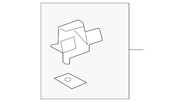 15922927 HINGE, LEFT