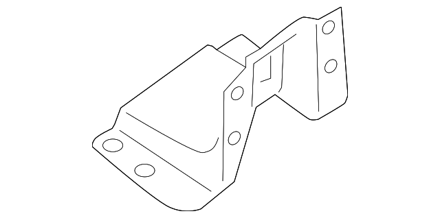 G91383JAMA Деталь REAR BODY PANEL MOUNT BRACKET, RIGHT