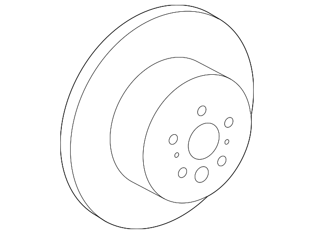 42431-06120 ROTOR, LEFT