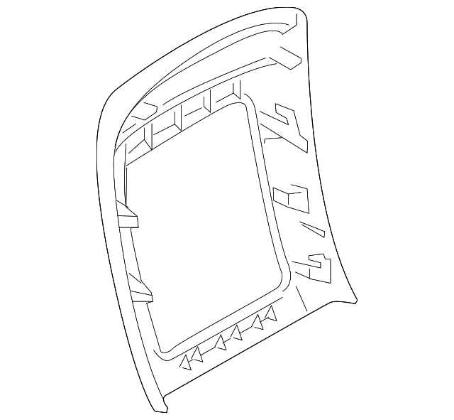 969311LA3A Деталь FRONT TRIM