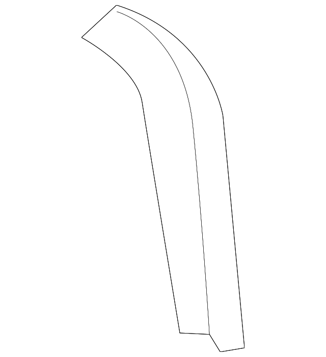 97185-1ET0A Деталь UPPER RETAINER, LEFT