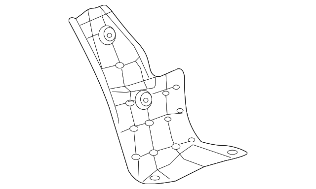 52592-52170 Деталь SIDE SEAL, LEFT