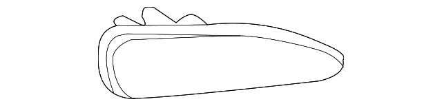 52163-52100 Деталь REFLECTOR, RIGHT