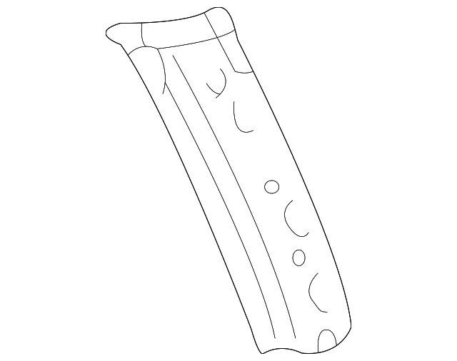 61723-48020 Деталь PILLAR REINF, RIGHT
