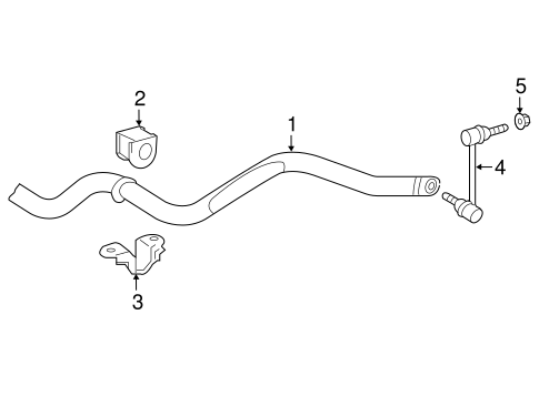 Tacoma STABILIZER BAR & COMPONENTS 2