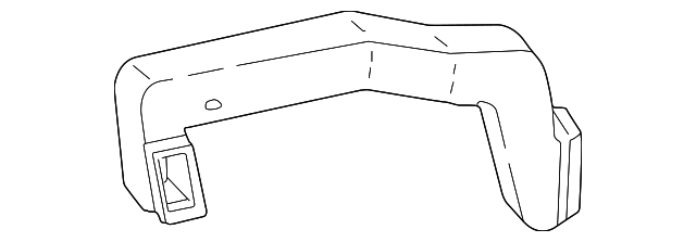 55055505 Деталь AIR OUTLET, LEFT