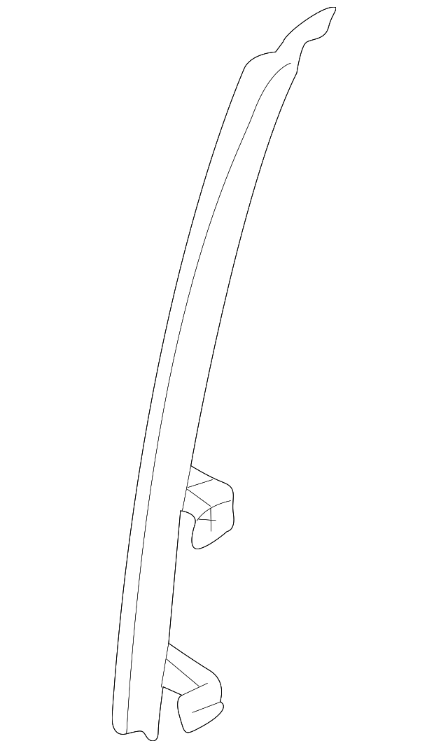 82223-9L50A Деталь SASH CHANNEL, LEFT