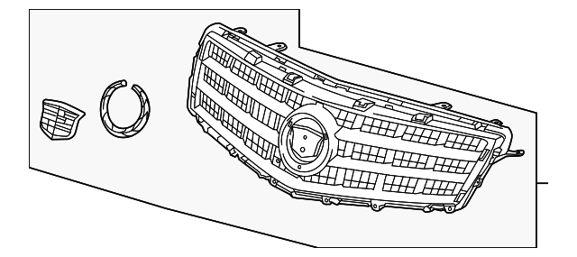 22976333 Деталь GRILLE ASSY