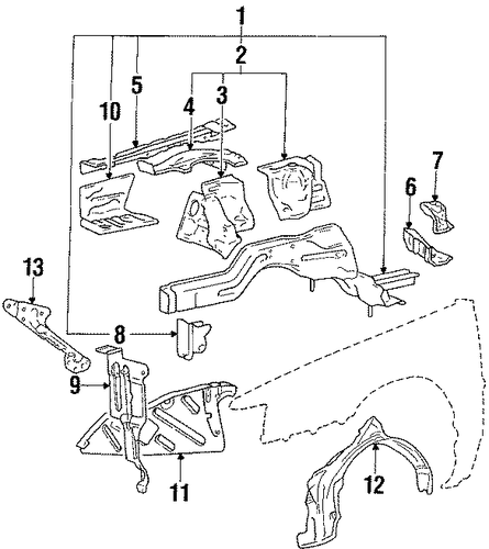 Galant STRUCTURAL COMPONENTS & RAILS