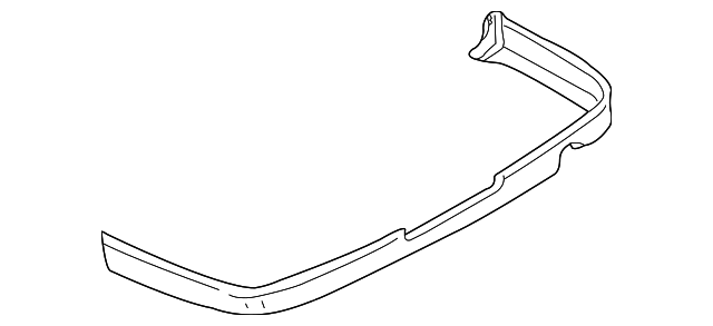 MR635789 Деталь AIR DEFLECTOR