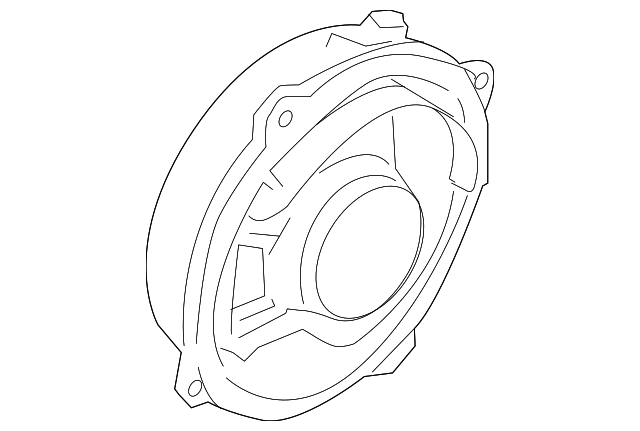 96330-2K950 Деталь REAR DR SPEAKER, LEFT