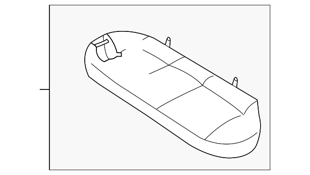 MR654672 Деталь SEAT CUSHION