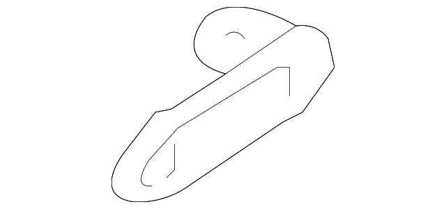 MR524528 Деталь HINGE, RIGHT