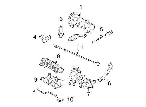 Ram 2500 EMISSION COMPONENTS
