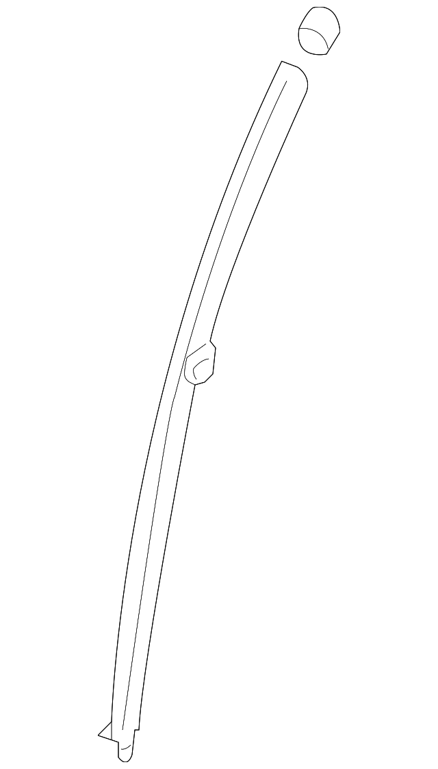 MR556041 Деталь SASH CHANNEL, LEFT