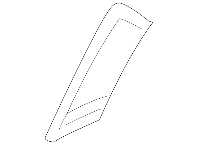 MR556061 Деталь CHANNEL, LEFT