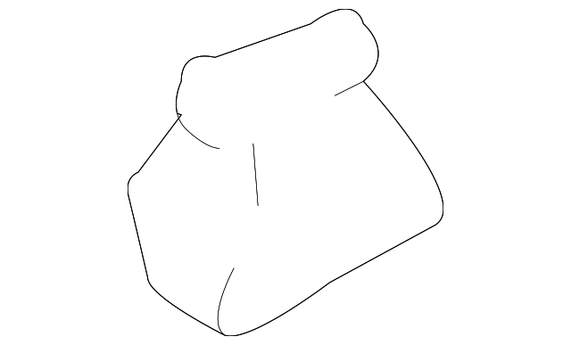 12475462 Деталь ROCKER MOLDING, RIGHT