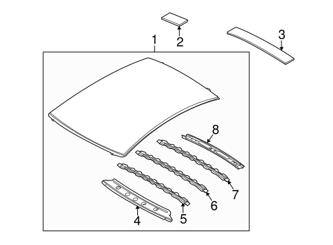 G35 ROOF & COMPONENTS 2