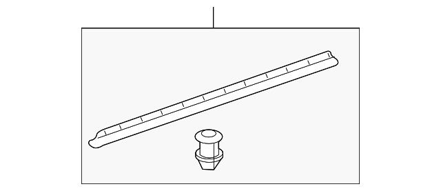 164-690-49-62 Деталь LOWER W'STRIP, LEFT