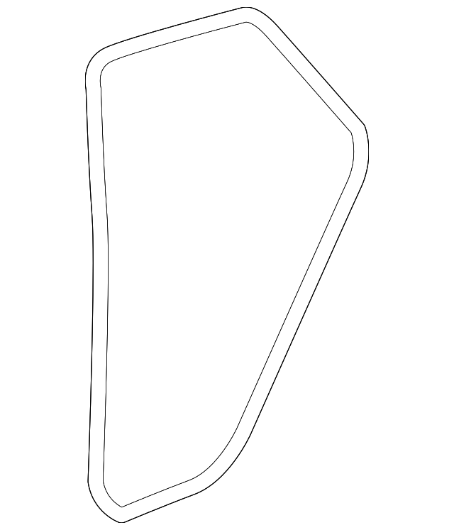 164-737-02-87 Деталь SURROUND W'STRIP, LEFT