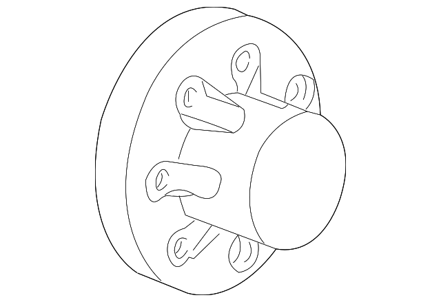 15662754 HUB CAP