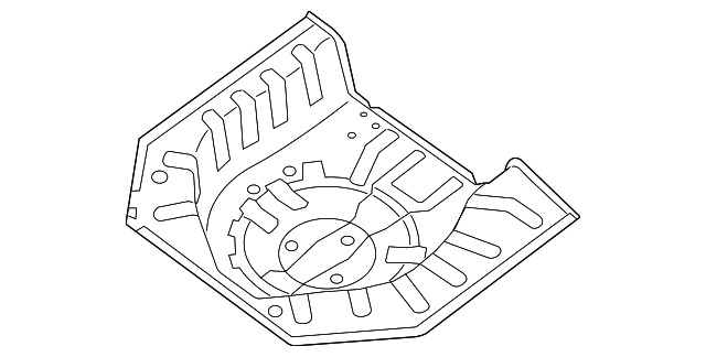 74511-ET530 Деталь REAR FLOOR PAN