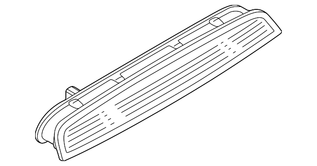 D651-51-580B Деталь HIGH MOUNT LAMP