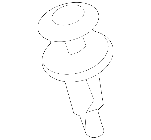 10335885 Деталь REAR TRIM PANEL RETAINER